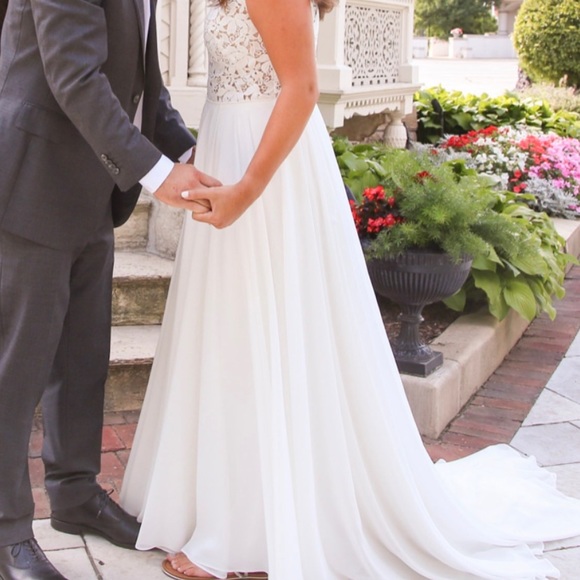 Jenny Yoo Callie A-line wedding dress - Picture 3 of 4